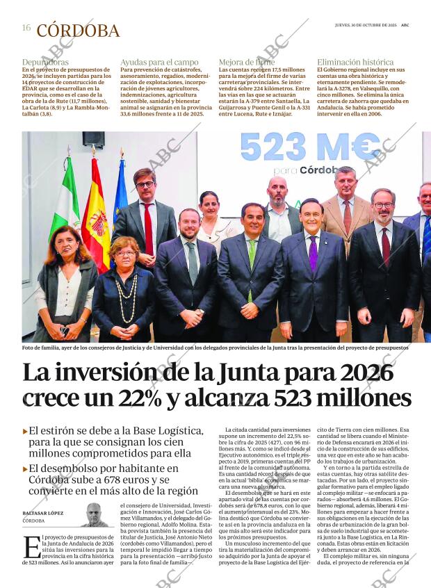 ABC CORDOBA 30-10-2025 página 16