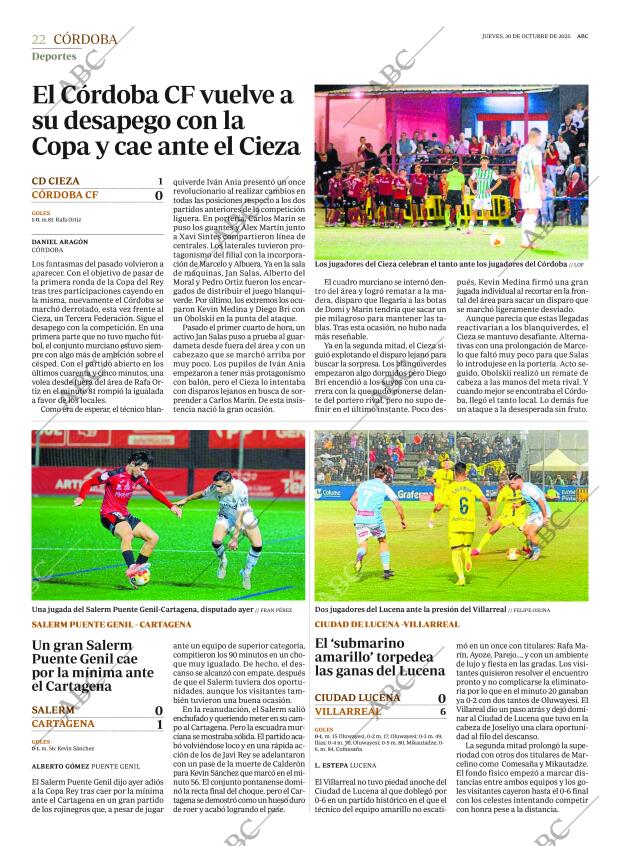 ABC CORDOBA 30-10-2025 página 22