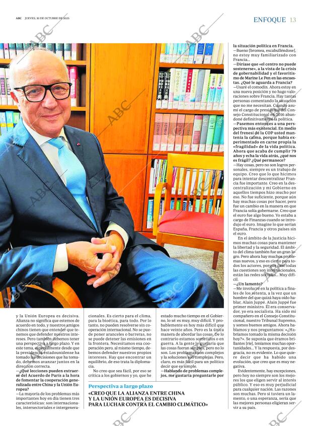 ABC MADRID 30-10-2025 página 13