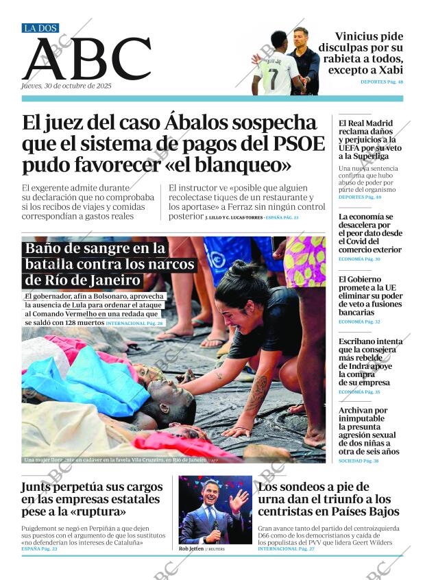 ABC MADRID 30-10-2025 página 2