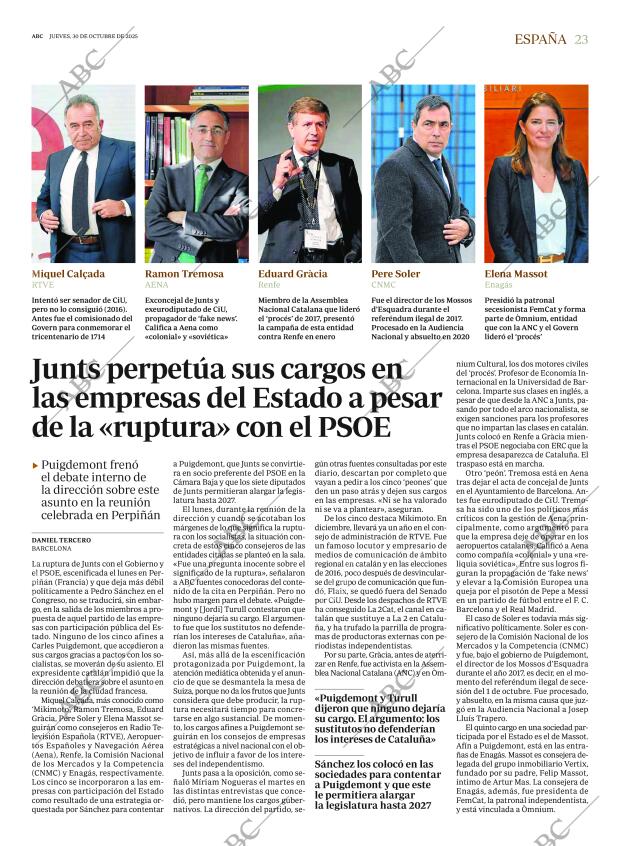 ABC MADRID 30-10-2025 página 23