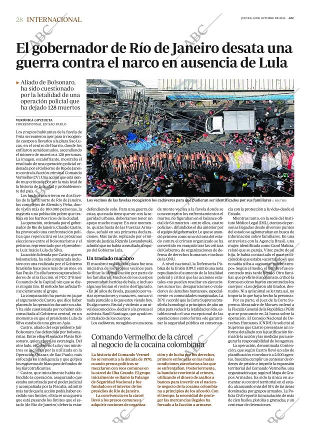 ABC MADRID 30-10-2025 página 28