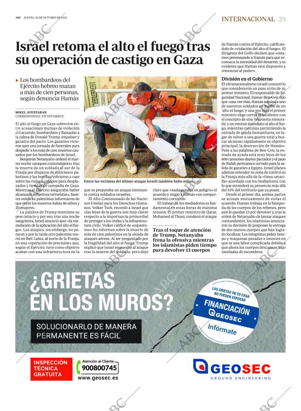 ABC MADRID 30-10-2025 página 29