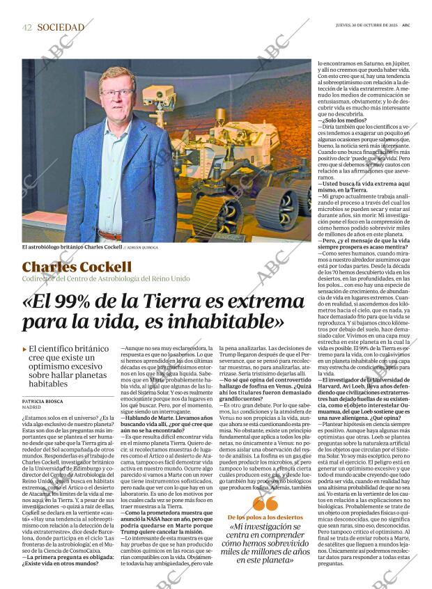 ABC MADRID 30-10-2025 página 42