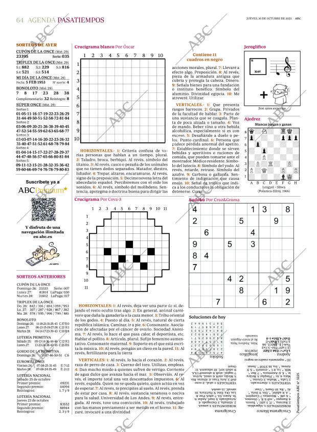 ABC MADRID 30-10-2025 página 64