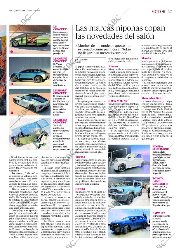 ABC MADRID 30-10-2025 página 67