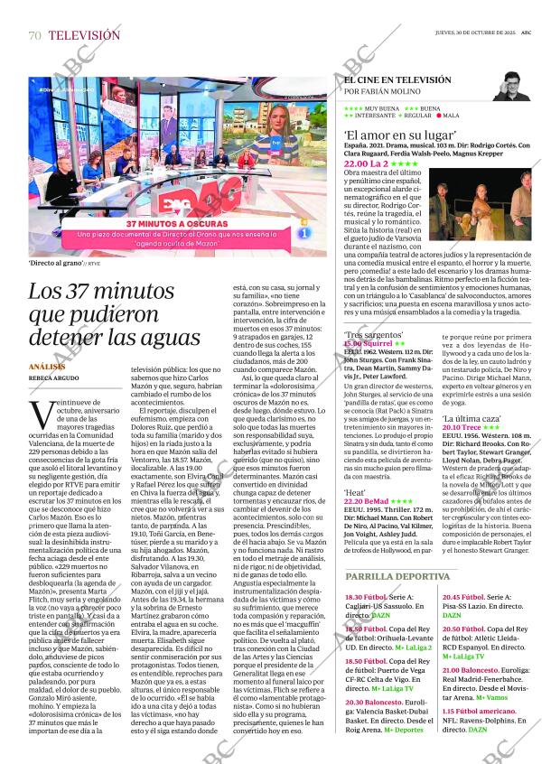 ABC MADRID 30-10-2025 página 70