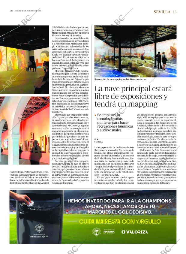 ABC SEVILLA 30-10-2025 página 13