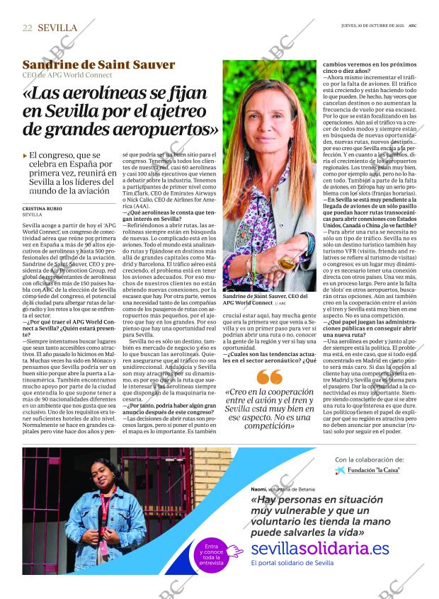 ABC SEVILLA 30-10-2025 página 22