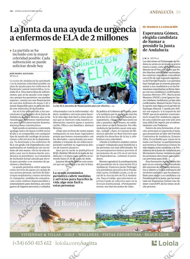 ABC SEVILLA 30-10-2025 página 29