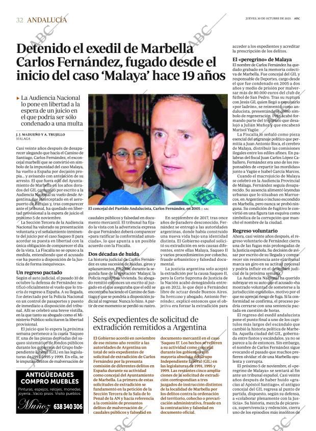 ABC SEVILLA 30-10-2025 página 32