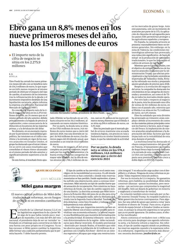ABC SEVILLA 30-10-2025 página 51