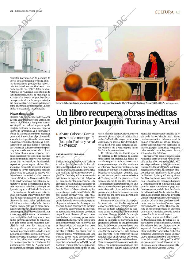 ABC SEVILLA 30-10-2025 página 63