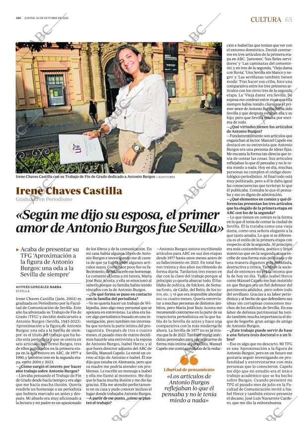 ABC SEVILLA 30-10-2025 página 65