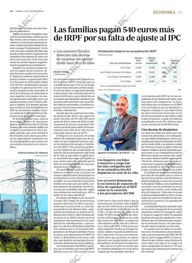 ABC MADRID 31-10-2025 página 29