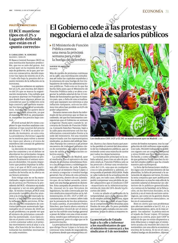 ABC MADRID 31-10-2025 página 31