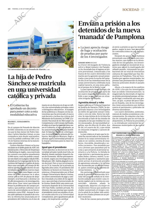 ABC MADRID 31-10-2025 página 37