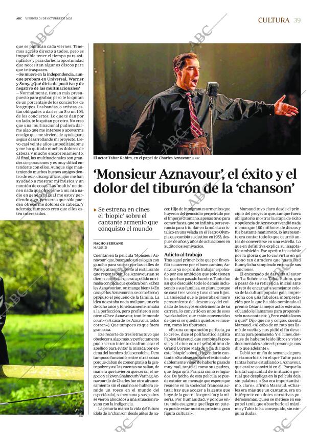 ABC MADRID 31-10-2025 página 39
