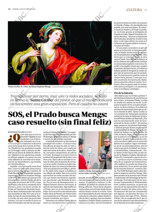 ABC MADRID 31-10-2025 página 41