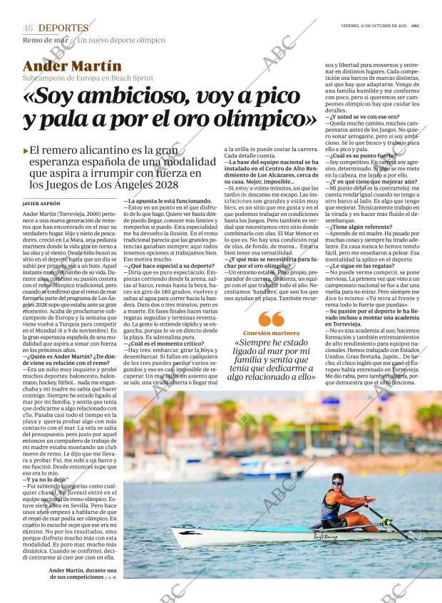 ABC MADRID 31-10-2025 página 46