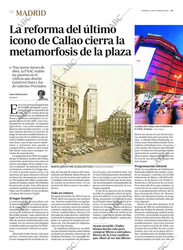 ABC MADRID 31-10-2025 página 50