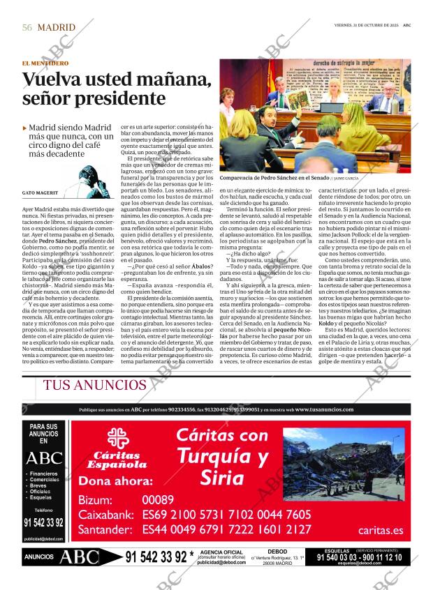 ABC MADRID 31-10-2025 página 56