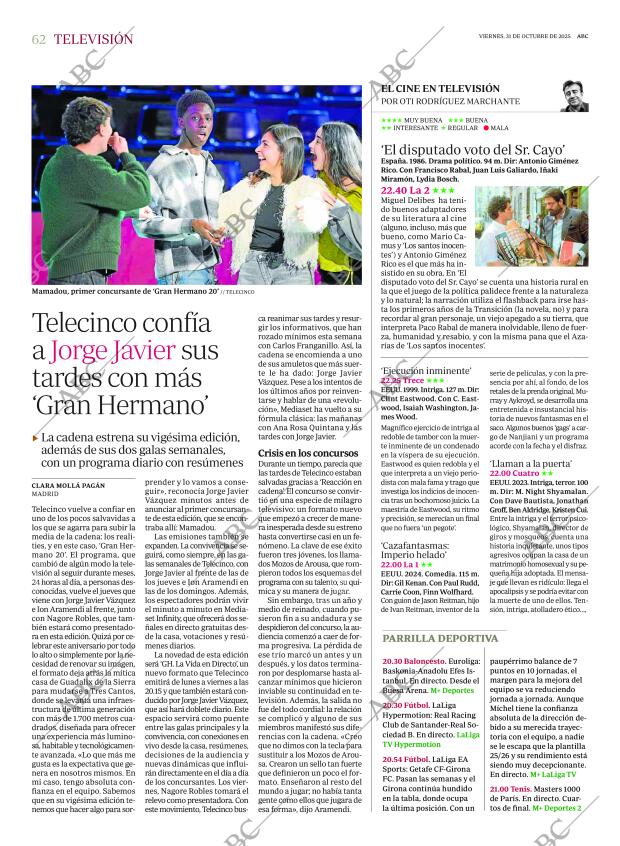 ABC MADRID 31-10-2025 página 62