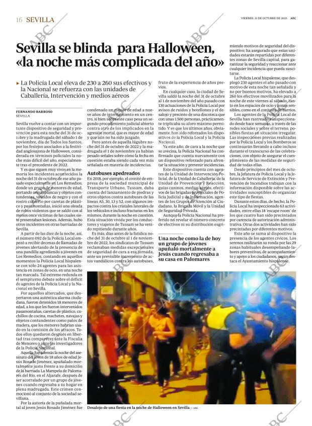 ABC SEVILLA 31-10-2025 página 16