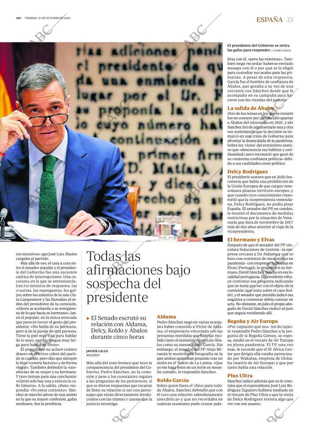 ABC SEVILLA 31-10-2025 página 33