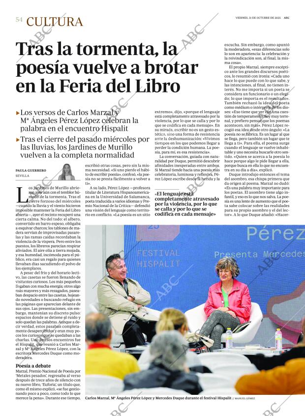ABC SEVILLA 31-10-2025 página 54