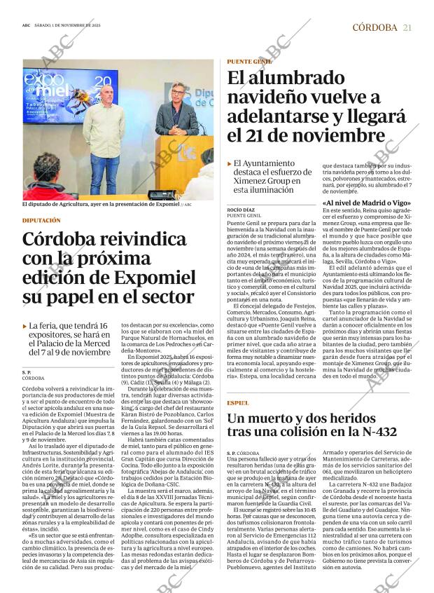 ABC CORDOBA 01-11-2025 página 21