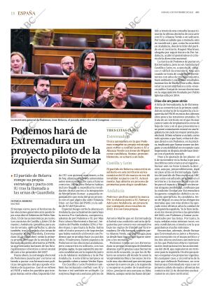 ABC MADRID 01-11-2025 página 18