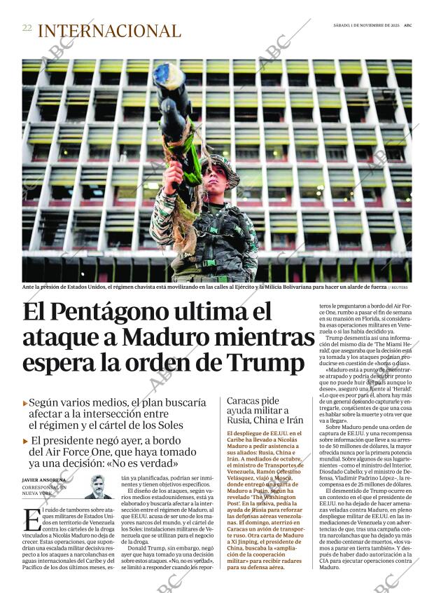 ABC MADRID 01-11-2025 página 22