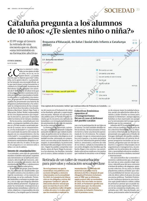 ABC MADRID 01-11-2025 página 33