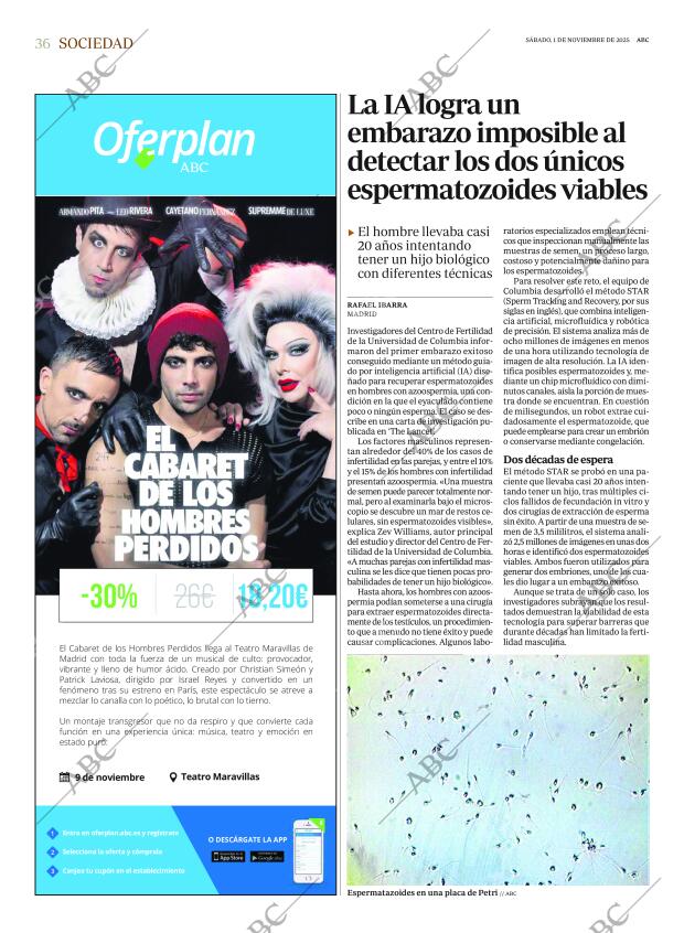 ABC MADRID 01-11-2025 página 36