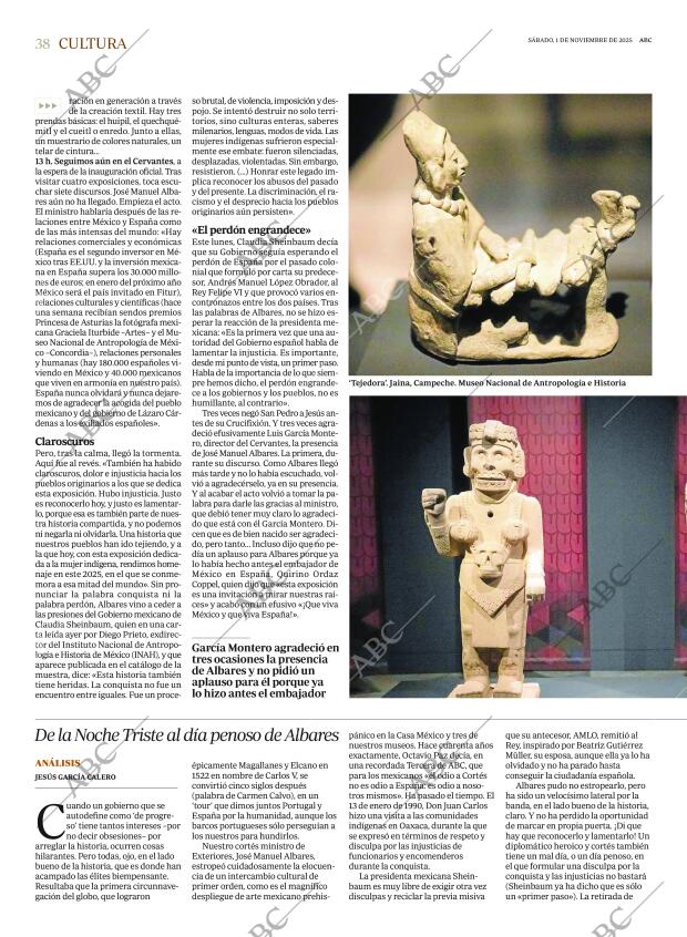 ABC MADRID 01-11-2025 página 38