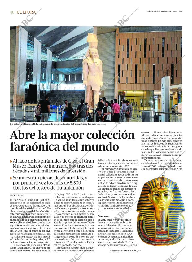 ABC MADRID 01-11-2025 página 40