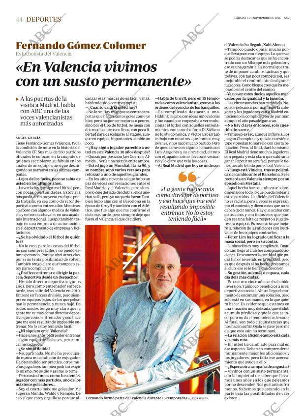 ABC MADRID 01-11-2025 página 44