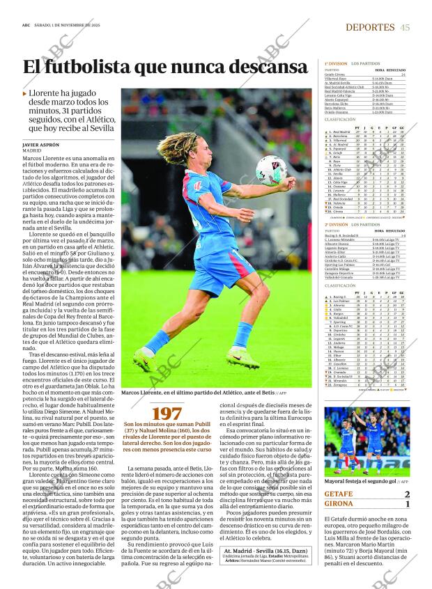ABC MADRID 01-11-2025 página 45