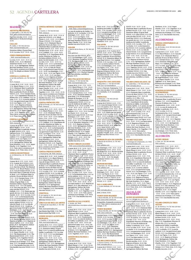 ABC MADRID 01-11-2025 página 52