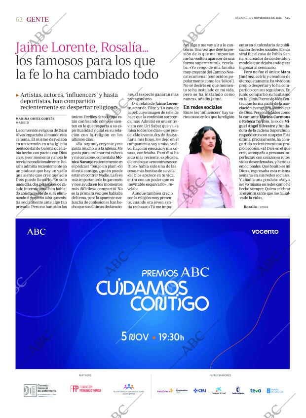 ABC MADRID 01-11-2025 página 62