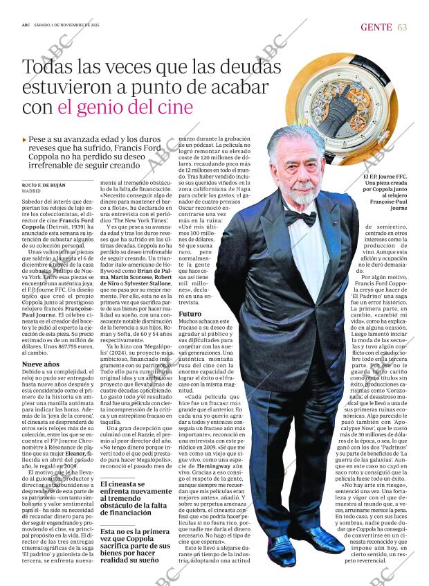 ABC MADRID 01-11-2025 página 63