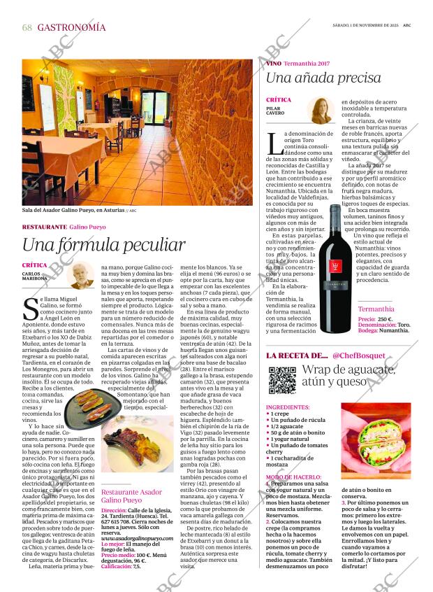 ABC MADRID 01-11-2025 página 68