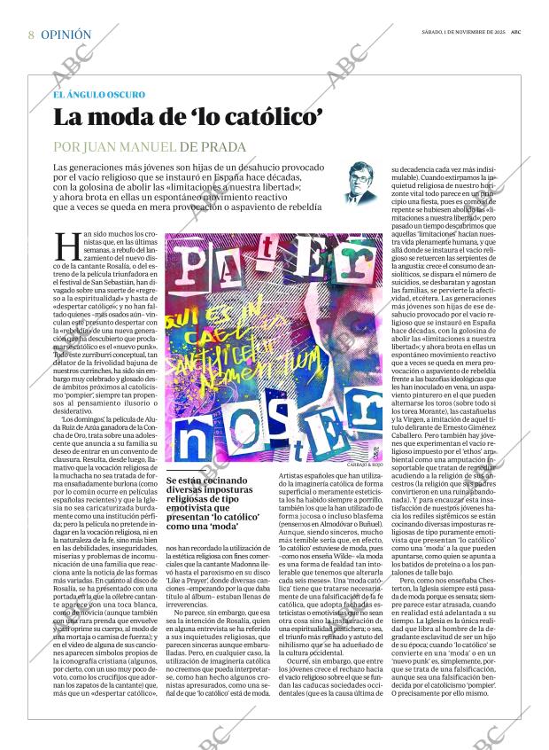 ABC MADRID 01-11-2025 página 8