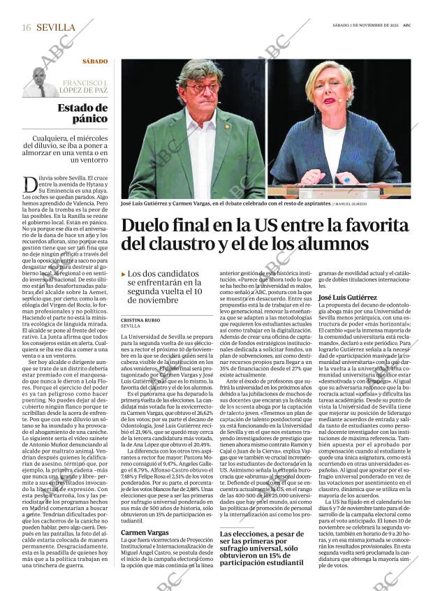 ABC SEVILLA 01-11-2025 página 16