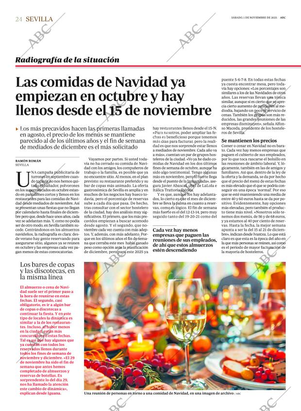 ABC SEVILLA 01-11-2025 página 24