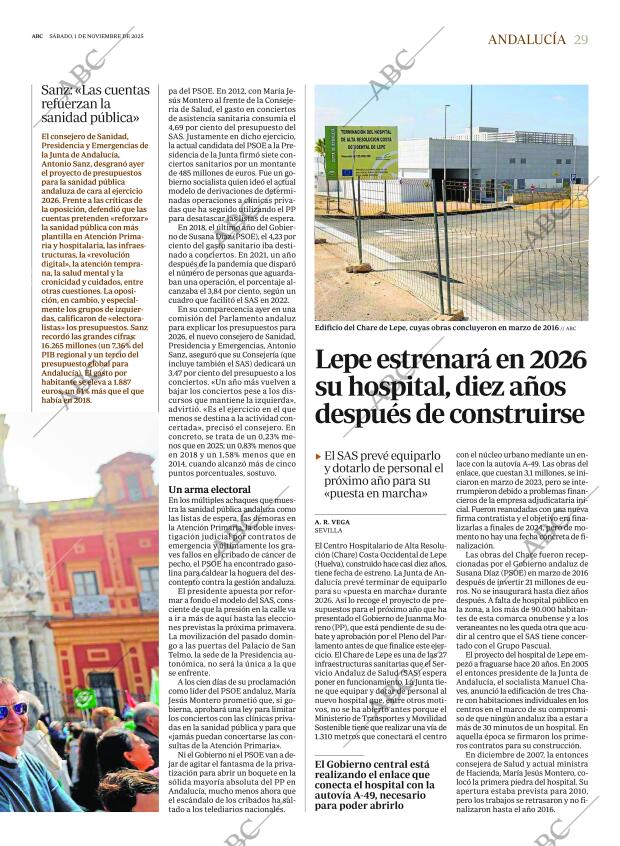ABC SEVILLA 01-11-2025 página 29