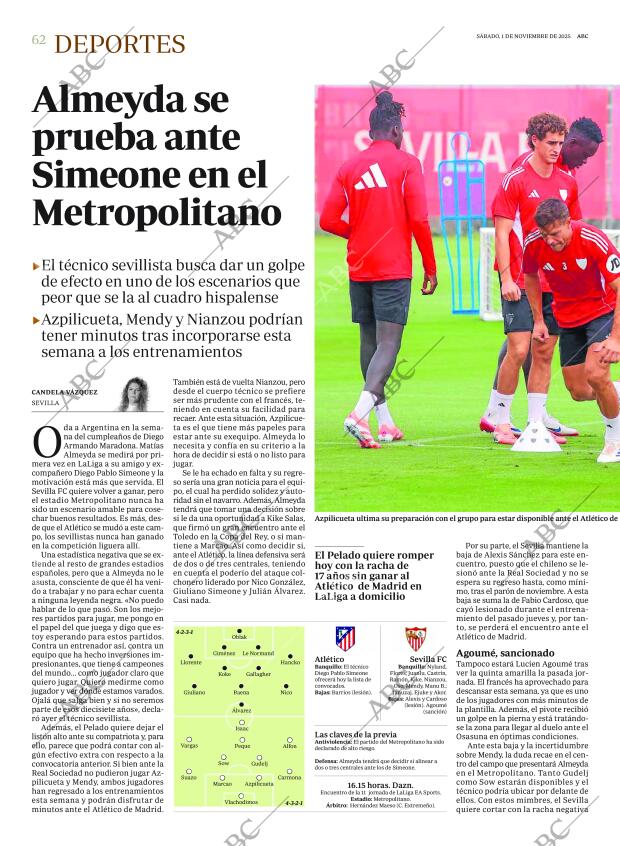 ABC SEVILLA 01-11-2025 página 62
