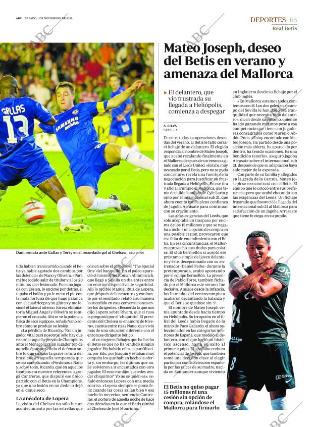ABC SEVILLA 01-11-2025 página 65