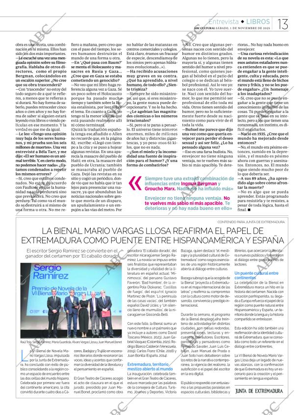 CULTURAL MADRID 01-11-2025 página 13